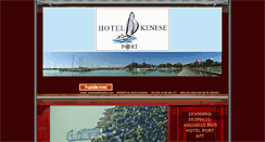 Desktop Screenshot of hotelkenese.hu